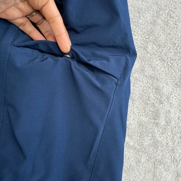 NEW 32 Degrees Men's Size 34 Cool Cargo Shorts Navy Blue Polyester/Elastane - Picture 7 of 8